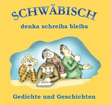 Buchtitel des Sebastian‑Blau‑Preis 2025 mit den besten 20 schwäbischen Geschichten und Gedichten.